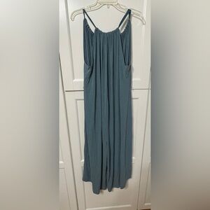 HD in Paris Sea Blue Jumpsuit Anthropologie